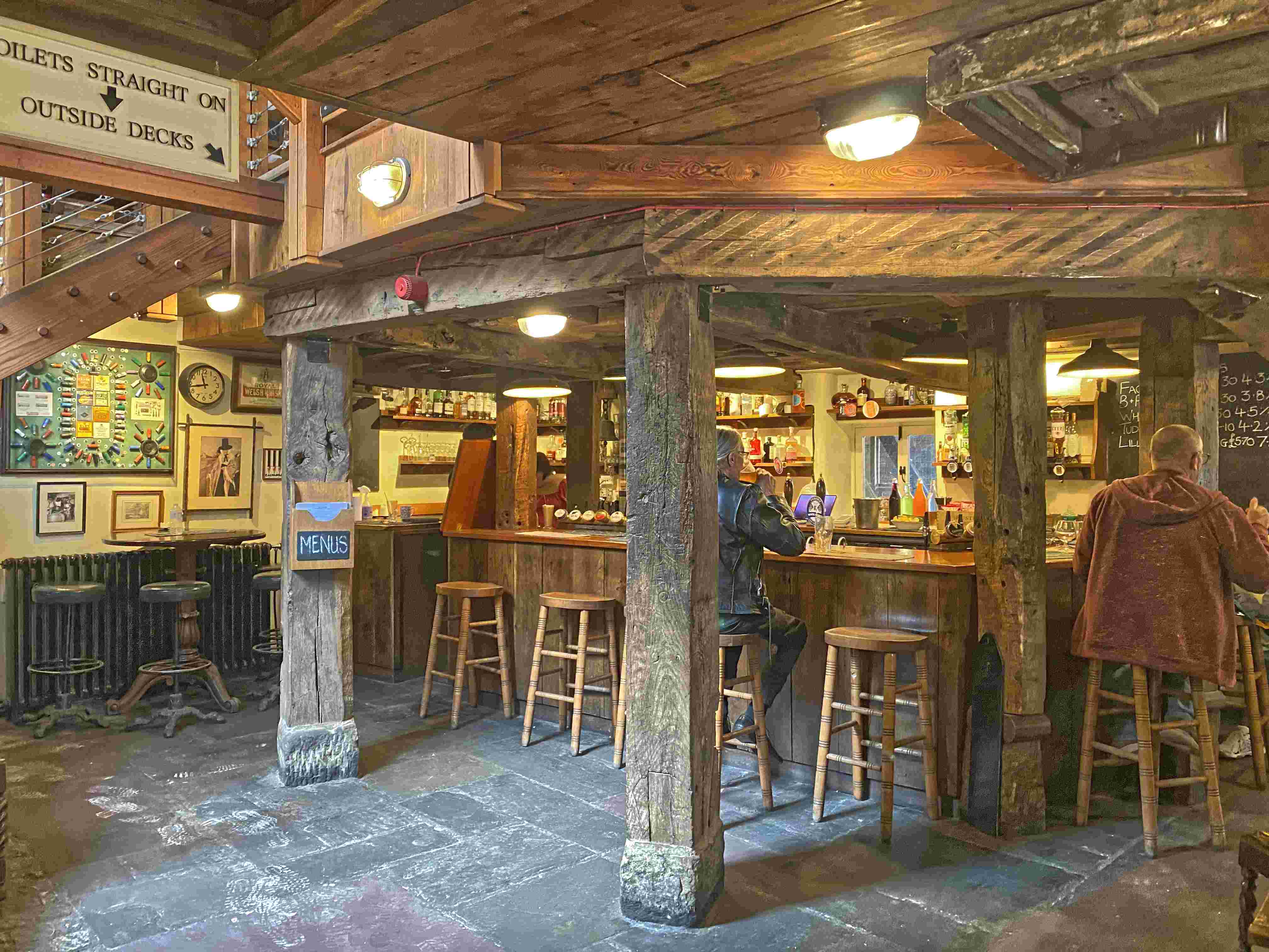 Corn Mill, Llangollen main bar by Michael Slaughter LRPS low. Published on 